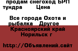 продам снегоход БРП тундра 550 › Цена ­ 450 000 - Все города Охота и рыбалка » Другое   . Красноярский край,Норильск г.